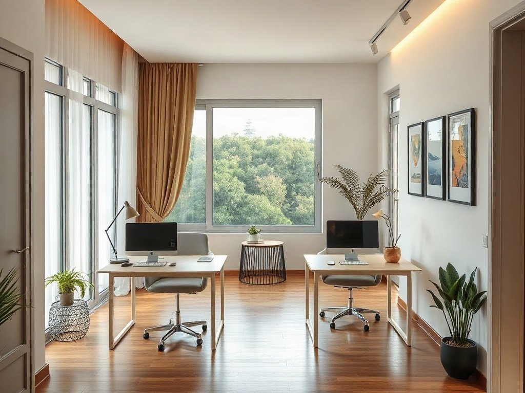 Bí Quyết Chọn Mua Bộ Nội Thất Văn Phòng Đẹp Dành Cho Sếp Tại Đồ Gỗ Thái Bình 25 Không đo đạc kỹ diện tích phòng trước khi đặt làm - Bộ nội thất văn phòng đẹp