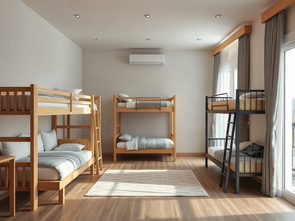 Không đo đạc kỹ diện tích phòng trước khi đặt làm - Giá giường tầng trẻ em gỗ thông