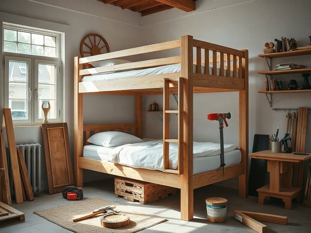 Khám Phá Yếu Tố Ảnh Hưởng Đến Giá Giường Ngủ 2 Tầng Trẻ Em 25 Không đo đạc kỹ diện tích phòng trước khi đặt làm - giá giường ngủ 2 tầng trẻ em