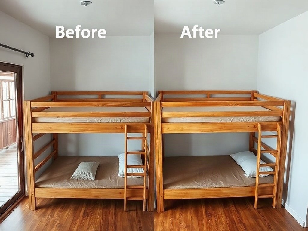 7 Cách Làm Mịn Bề Mặt Giường Tầng Gỗ Hiệu Quả Nhất 14 Cách 5: Sơn phủ bề mặt giường gỗ - cách làm mịn bề mặt giường tầng gỗ