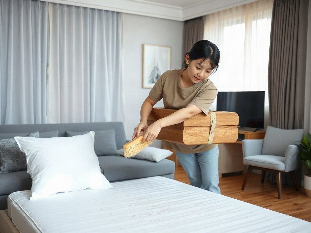Cách Sử Dụng Máy Hơi Nước - cách vệ sinh giường xếp không cần hóa chất