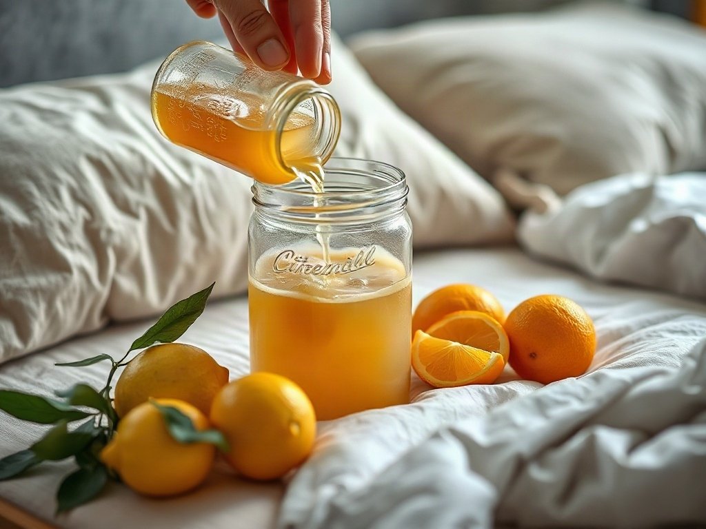Cách 5: Áp Dụng Tinh Dầu Tự Nhiên - cách vệ sinh giường xếp không cần hóa chất