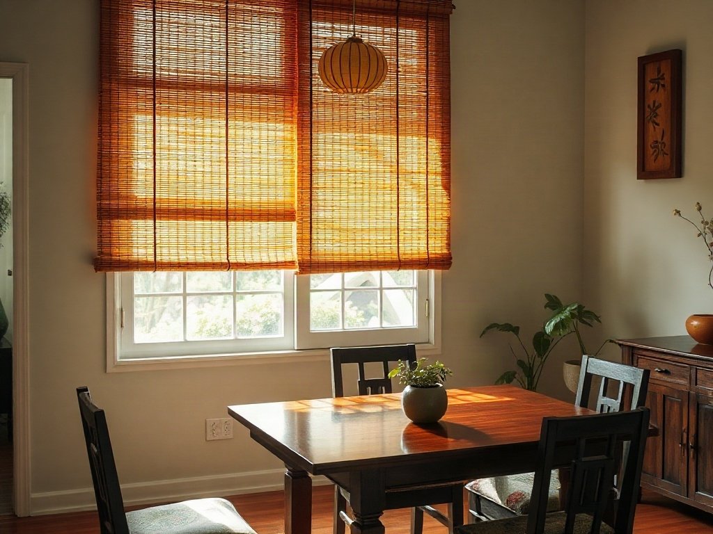 Lợi Ích Của Cửa Trời - cách kết hợp bàn ăn gỗ với ánh sáng tự nhiên
