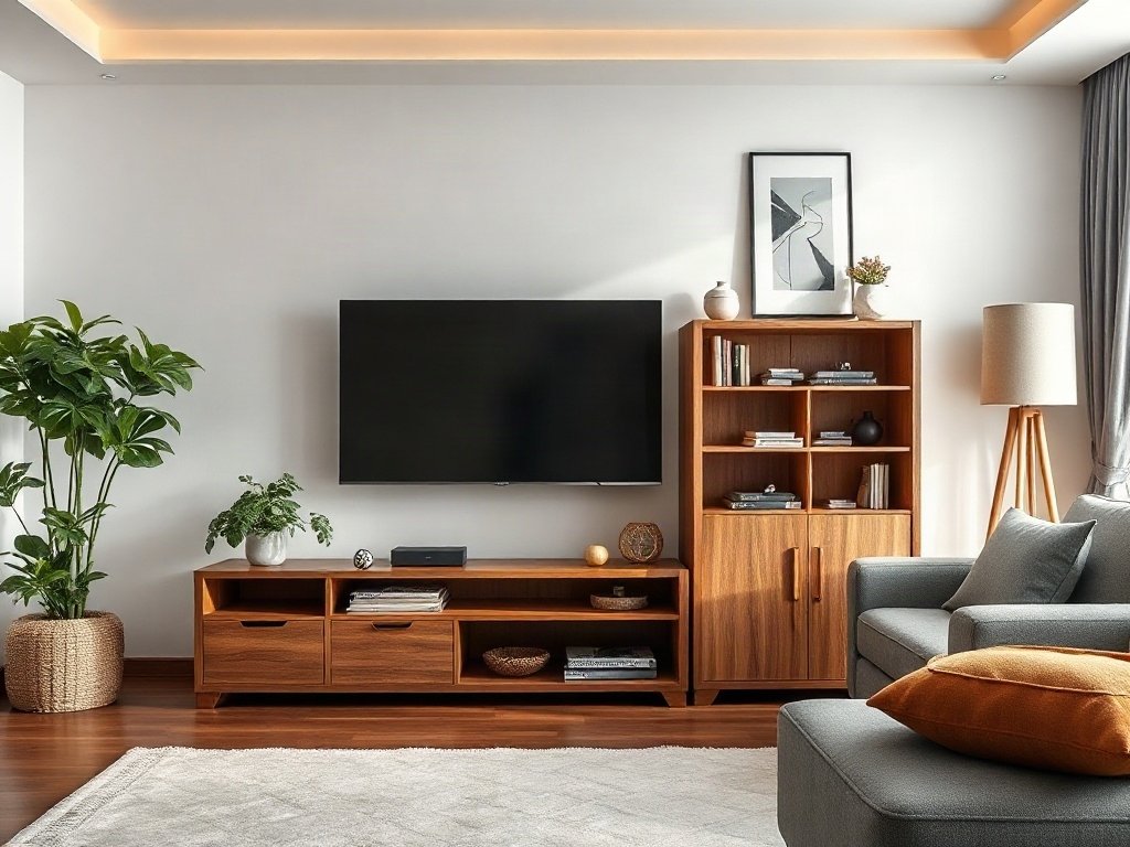 Ảnh hưởng đến giấc ngủ - bước đặt kệ tivi không bị sai phong thủy