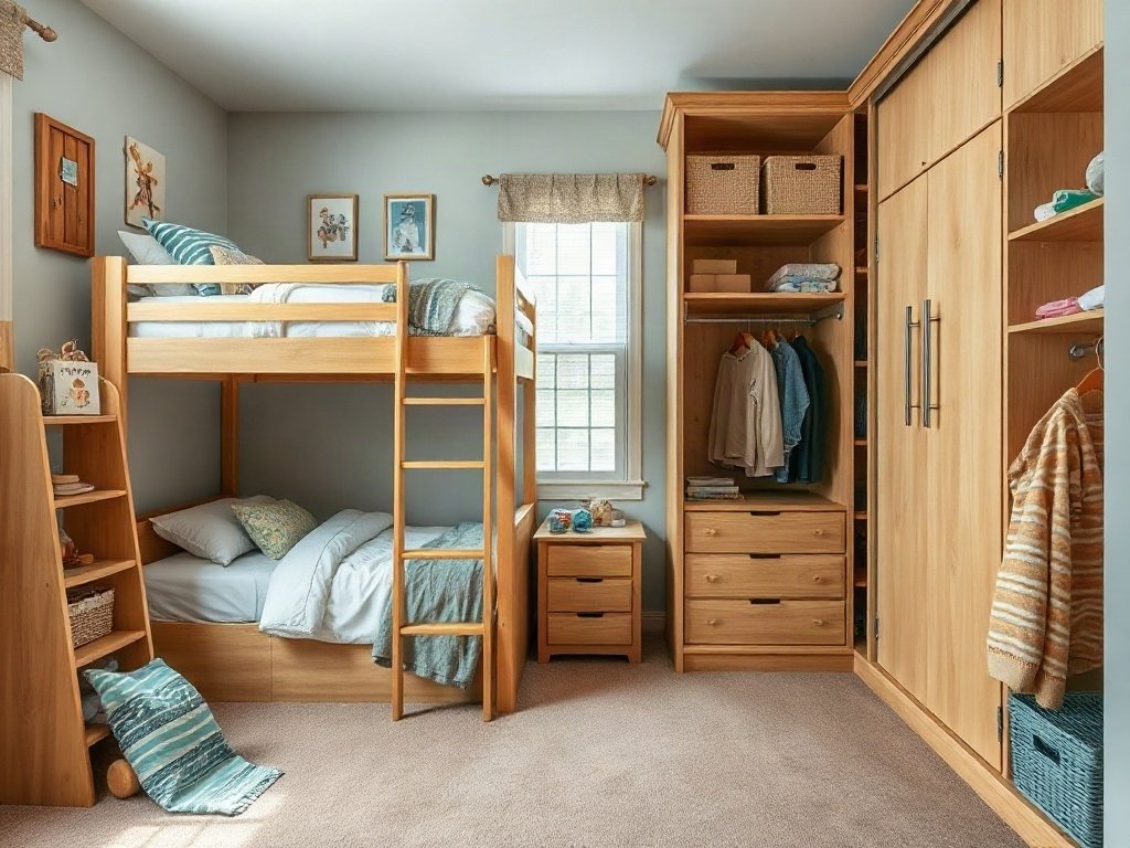 Cách 4: Sử Dụng Ánh Sáng Hợp Lý - cách trang trí giường tầng may mắn