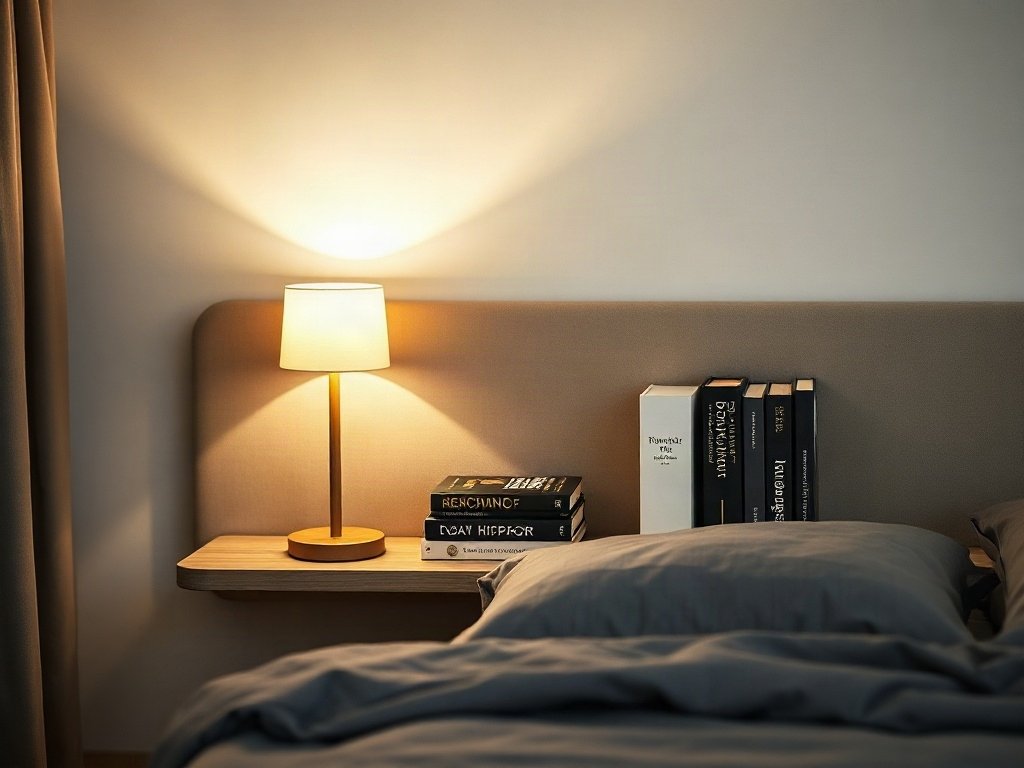 Khám Phá 8 Ý Tưởng Đặt Đồ Vật Trên Giường Ngủ Tinh Tế và Tiện Lợi 24 Ý tưởng 7: Ngăn kéo đầu giường thông minh - ý tưởng đặt đồ vật trên giường ngủ