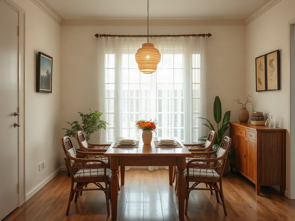 Kết Hợp Với Giải Pháp Làm Mát - cách kết hợp bàn ăn gỗ với ánh sáng tự nhiên