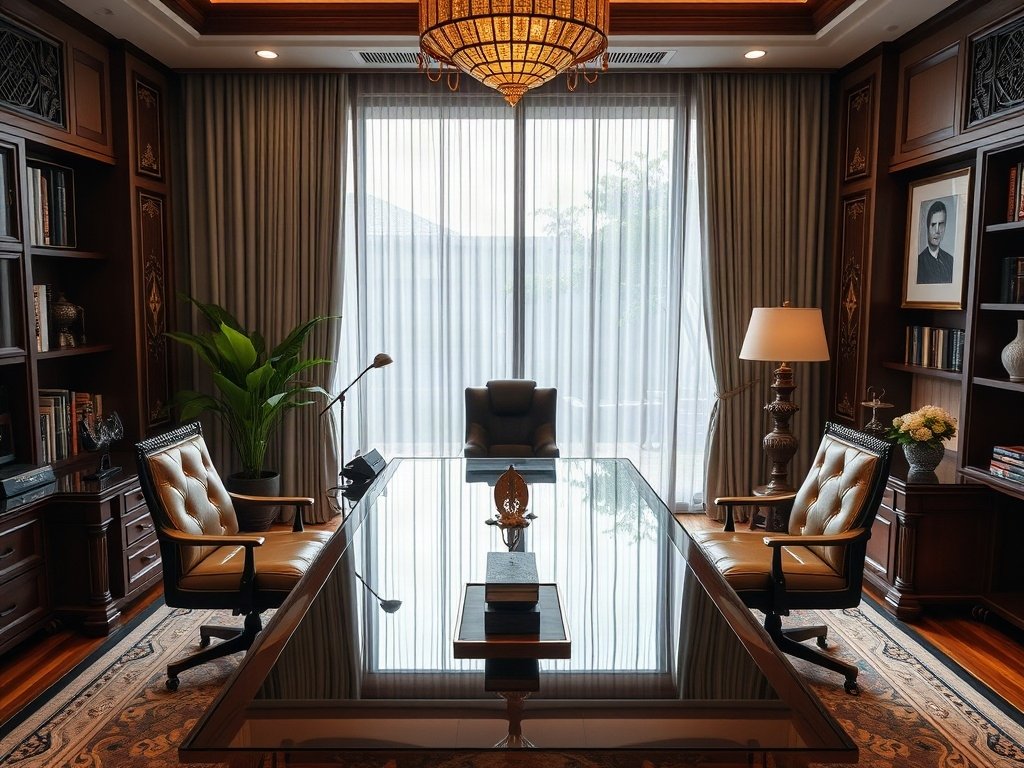 Mang lại cảm giác thư thái - cách chọn bàn làm việc theo phong cách nội thất