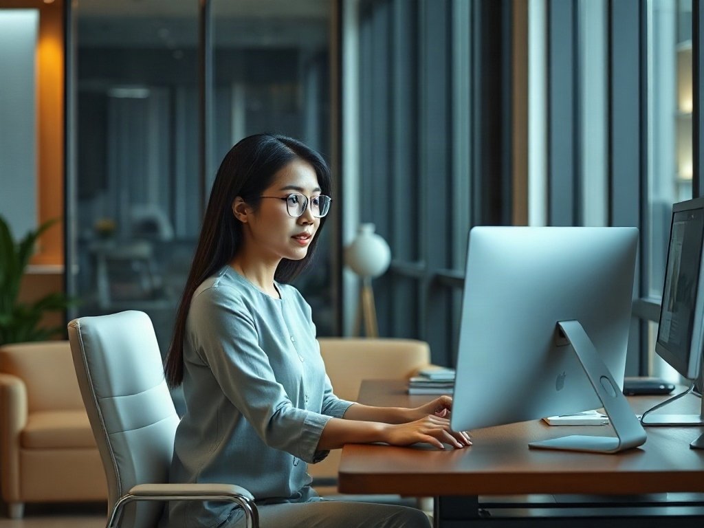 Tạo điểm nhấn cho không gian - cách chọn bàn làm việc theo phong cách nội thất