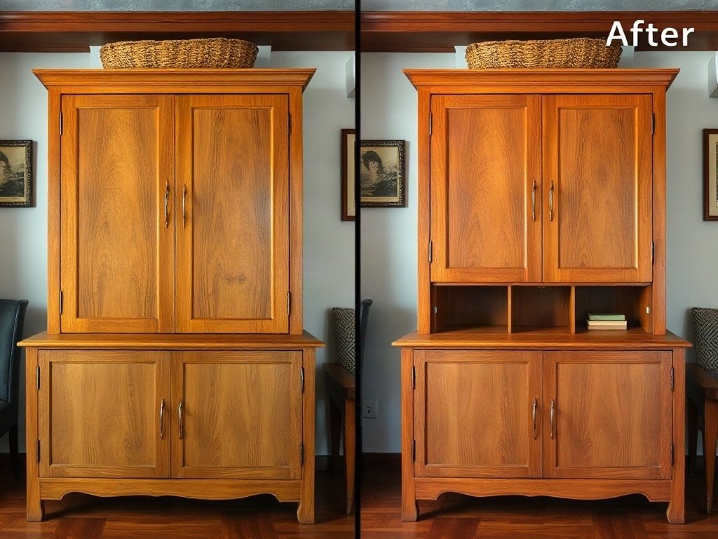 Chuẩn bị và sử dụng chất tẩy gỗ - cách phục hồi màu gỗ tủ