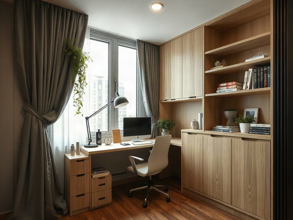 7 Kiểu Bàn Làm Việc Phù Hợp Với Mọi Không Gian 11 Kiểu 4: Bàn làm việc điều chỉnh độ cao - kiểu bàn làm việc phù hợp với mọi không gian