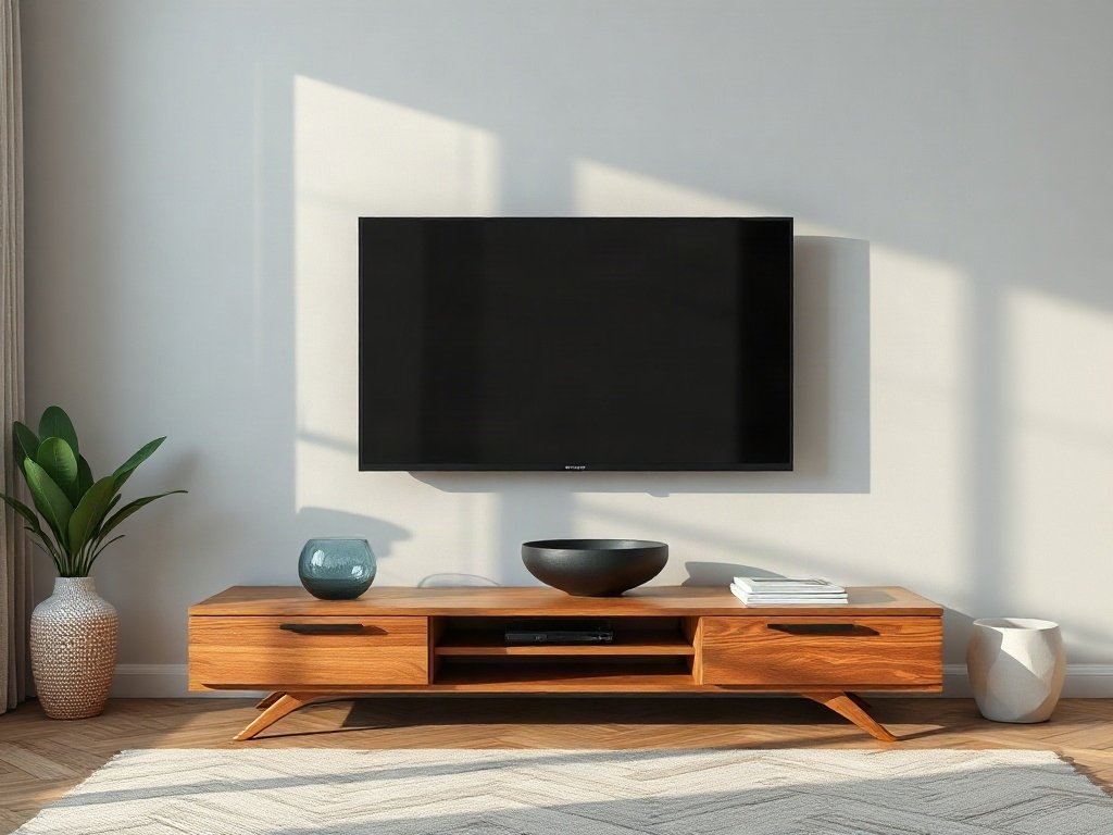 8 Cách Sắp Xếp Đồ Vật Trên Kệ Tivi Thẩm Mỹ 12 Cách 4: Sử dụng Đồ Nghệ Thuật - cách sắp xếp đồ vật trên kệ tivi thẩm mỹ