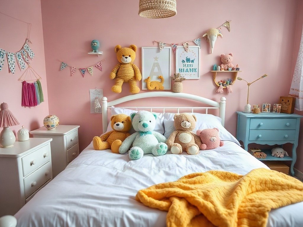 Khám Phá 8 Ý Tưởng Đặt Đồ Vật Trên Giường Ngủ Tinh Tế và Tiện Lợi 11 Cách phối màu và họa tiết tạo điểm nhấn - ý tưởng đặt đồ vật trên giường ngủ