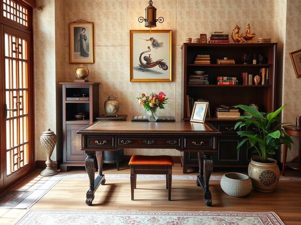 Tính thực dụng cao - cách chọn bàn làm việc theo phong cách nội thất