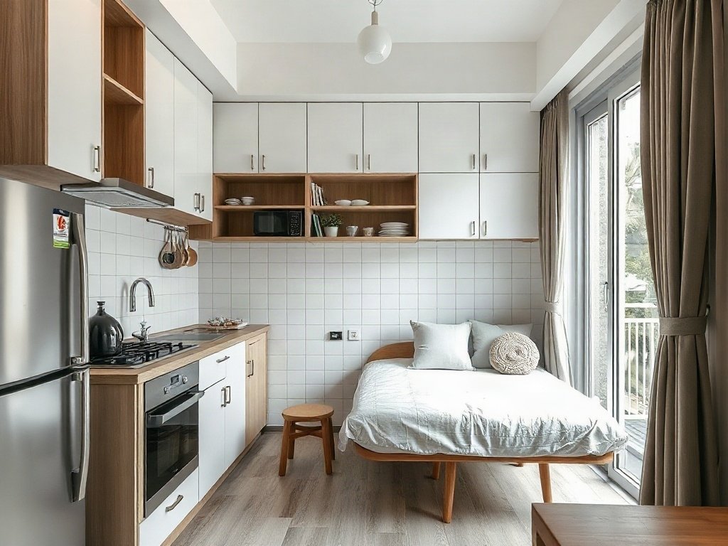 9 Cách Tận Dụng Giường Xếp Cho Khách Bất Ngờ: Giải Pháp Tiện Lợi Cho Không Gian Nhỏ 17 Cách 5: Biến phòng làm việc thành một góc tiếp khách - cách tận dụng giường xếp cho khách bất ngờ