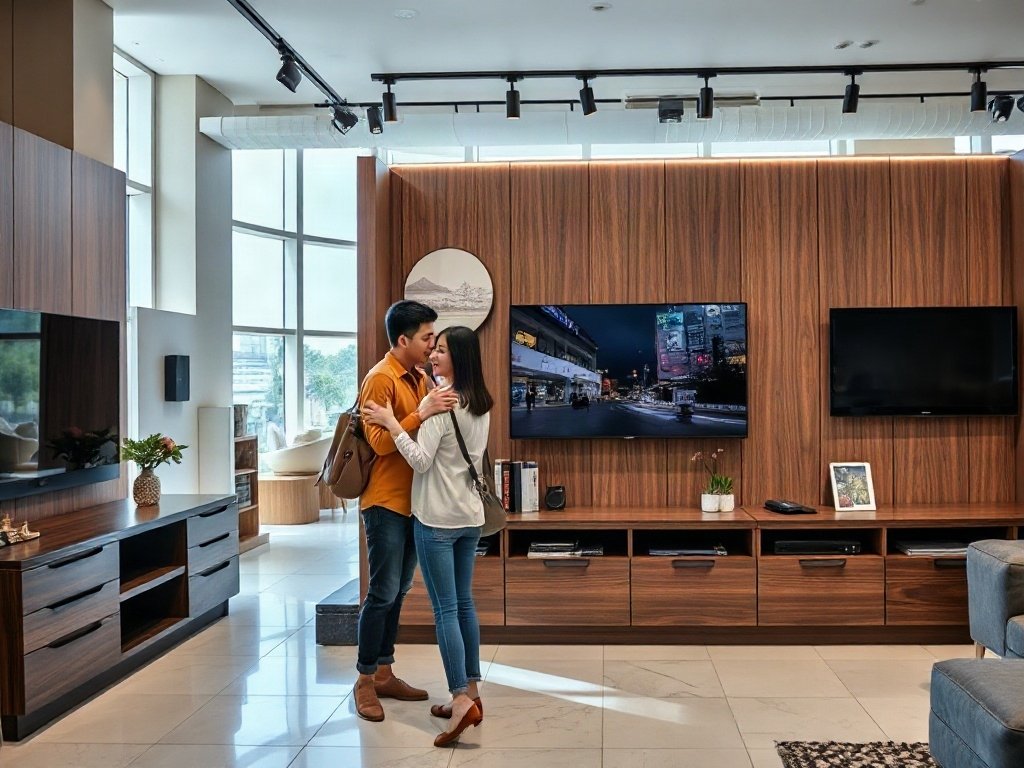 6 Hướng Dẫn Chọn Kệ Tivi Nhập Khẩu Hoàn Hảo Cho Ngôi Nhà Của Bạn 13 Hướng dẫn 4: Màu sắc và độ hoàn thiện - hướng dẫn chọn kệ tivi nhập khẩu