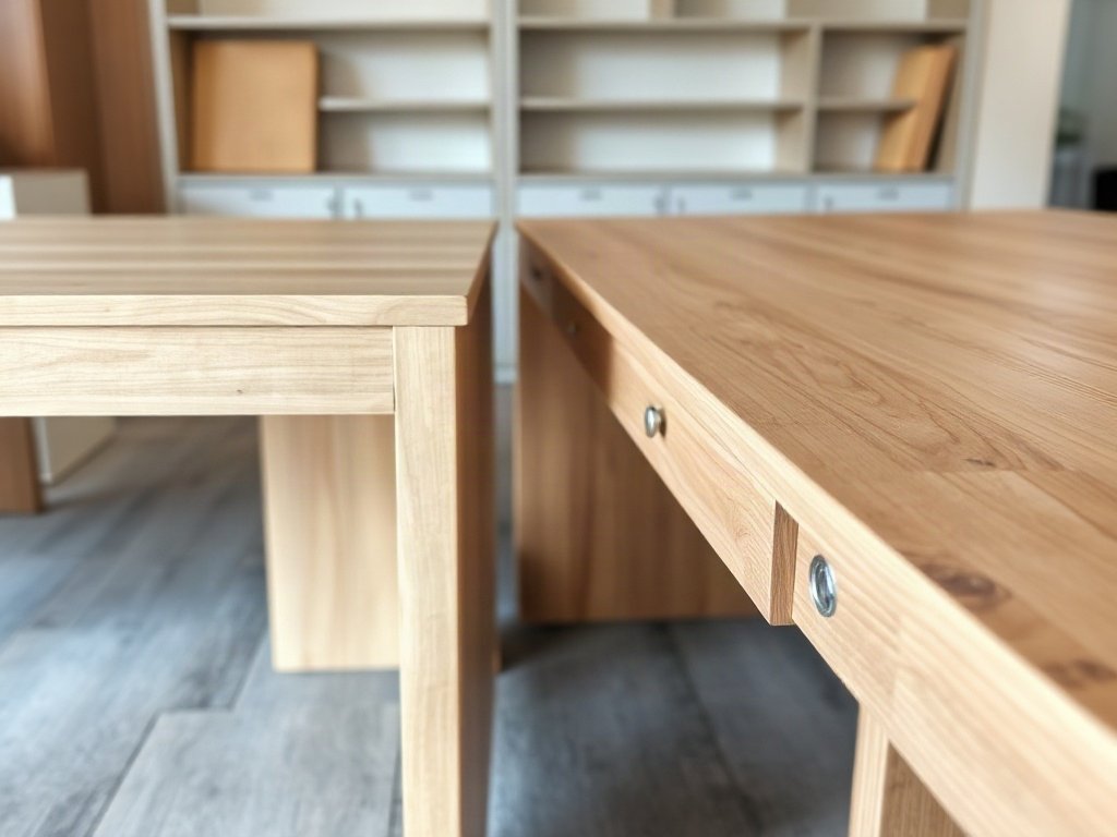 Quy trình xử lý gỗ & Công nghệ sản xuất đạt chuẩn tại Đồ Gỗ Thái Bình - cách làm mới bàn làm việc cũ bằng decal