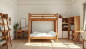 5 Bí Quyết Giúp Giường Tầng Gọn Gàng - Bí Kíp Tối Ưu Không Gian Sống