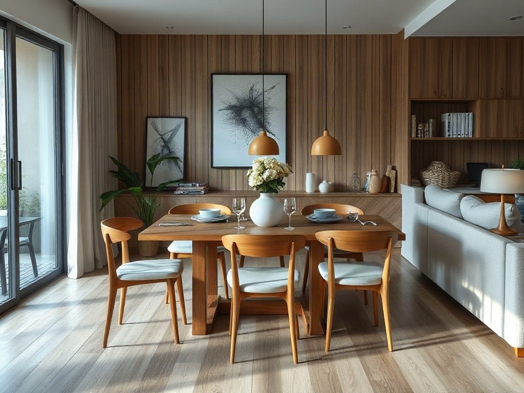 4 Kiểu Bàn Ăn Gỗ Tiết Kiệm Không Gian Sống Thịnh Hành 19 Lý do chọn bàn ăn kéo dài - kiểu bàn ăn gỗ tiết kiệm không gian sống
