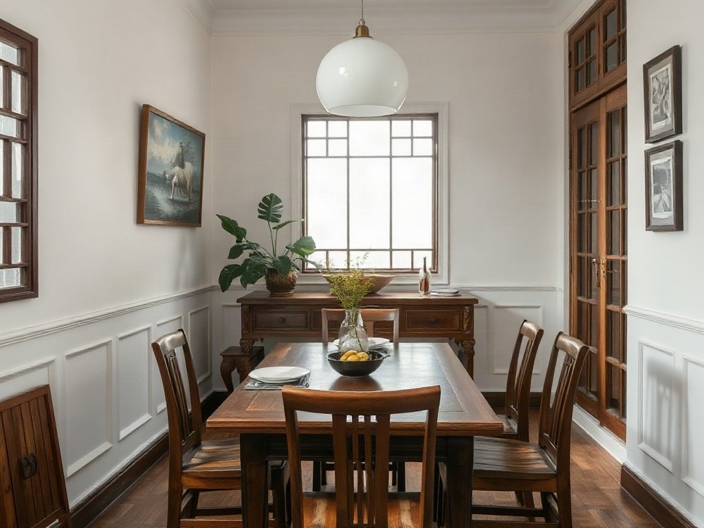 4 Kiểu Bàn Ăn Gỗ Tiết Kiệm Không Gian Sống Thịnh Hành 26 Thiết kế kiểu dáng và chất liệu - kiểu bàn ăn gỗ tiết kiệm không gian sống