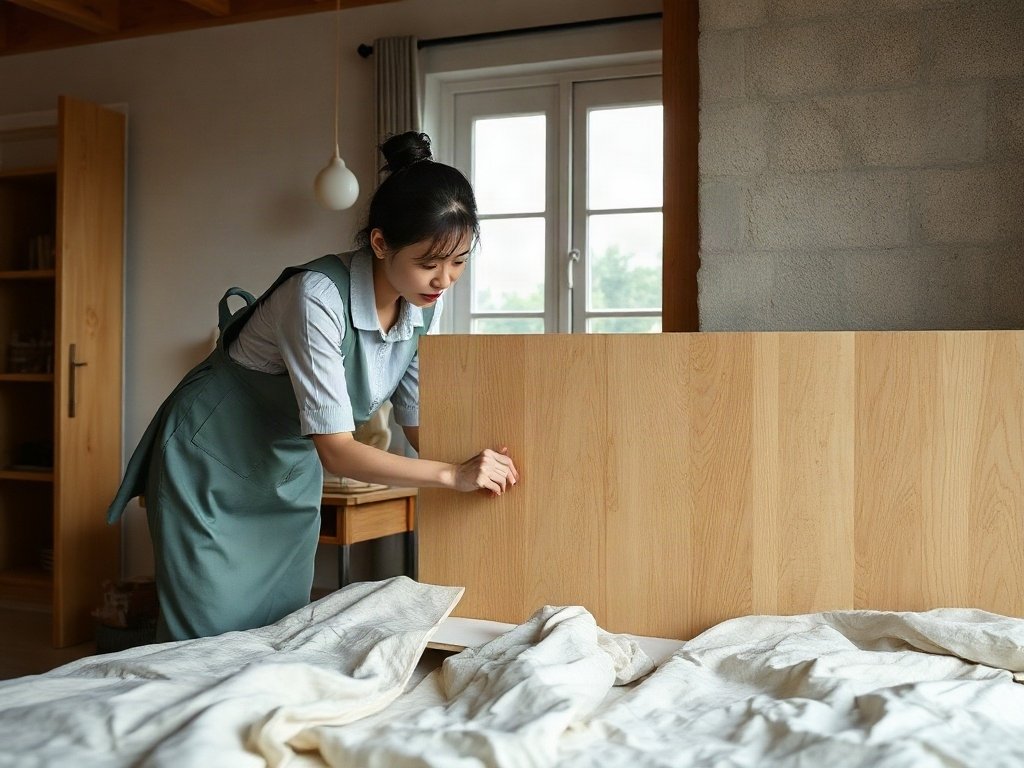 6 Lỗi Thường Gặp Khi Dùng Giường Ngủ Gỗ Ép Và Cách Khắc Phục Hiệu Quả 2 Lỗi 1: Giường Bị Lung Lay Hoặc Kêu Cót Két - lỗi thường gặp khi dùng giường ngủ gỗ ép